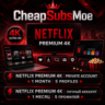 NETFLIX PREMIUM 4K ULTRA HD НА 1 МЕСЯЦ/5 устройств    НА ВАШУ ЛИЧНУЮ ПОЧТУ