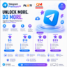 Telegram Premium | Подписка на 1-3-6-12 месяцев | Быстрая доставка | На любой аккаунт