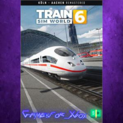 ☀️Train Sim World 6 Schnellfahrstrecke Köln-Aachen Remastered XBOX DLC