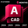 Autodesk AutoCAD 2024-2027 Активация на 6 Месяцев Edu