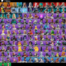 Мгновенный доступ • FN (все платформы) • 134 skins • 1150 VB • Полный доступ