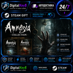 Amnesia Collection Steam Gift: The Dark Descent   A Machine for Pigs — Region-Free,