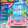 Summer Pool Party PSD Template