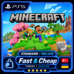 Minecraft | PS4 / PS5 | Турция / Украина | Standard / Deluxe Collection