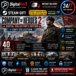 Company of Heroes 2 Collector   CoH1 Collection — Steam Gift / 40 предметов