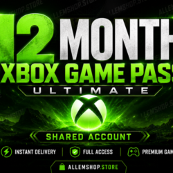 XBOX GAME PASS ULTIMATE на 12 месяцев на вашем аккаунте