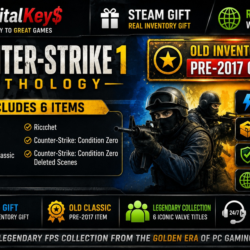 Counter-Strike 1 Anthology — ПК Steam Gift / 6 предметов