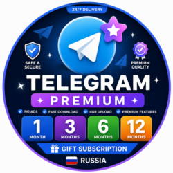 24/7 | Telegram Premium 3/6/12 месяцев