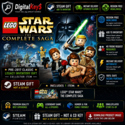 🌍 LEGO® Star Wars™: The Complete Saga — ПК Steam Gift / Worldwide