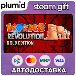 Worms Revolution Gold Edition Steam Gift / Россия   МИР / АВТО