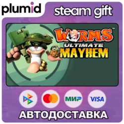 Worms Ultimate Mayhem Steam Gift / Россия   МИР / АВТО