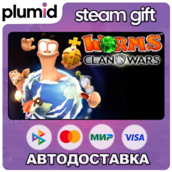 Worms Clan Wars Steam Gift / Россия   МИР / АВТО