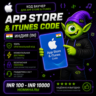 APPLE ITUNES 100-10000 INR ИНДИЯ | Gift Card 24/7 | АВТОВЫДАЧА