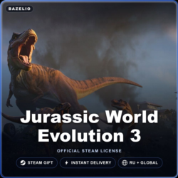 Jurassic World Evolution 3 (Steam Gift) · РФ и весь мир · Автодоставка 24/7
