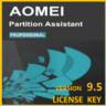 AOMEI Partition Assistant Pro лицензия v9.5 Управление разделами жесткого диска