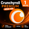 Crunchyroll Premium Mega Fan • Закрытый профиль • Доступ на 1 месяц