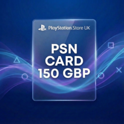 PSN Карта пополнения 150 GBP (Фунтов) Великобритания