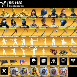 Мгновенный доступ • FN (все платформы) • 302 skins • OG STW • 1450 VB• Полный доступ