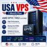США VPS - 1 Месяц | AMD 2xEPYC 7452 | Быстрый NVMe | Порт 2 Гбит/с