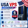 США VPS - 6 Месяцев | AMD 2xEPYC 7452 | Быстрый NVMe | Порт 2 Гбит/с