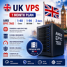 Великобритания VPS - 1 Месяц | AMD EPYC 7662 | Быстрый NVMe | Порт 2 Гбит/с