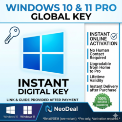 Лицензия Windows 10/11 Pro | Онлайн-ключ | Официальный партнер Microsoft