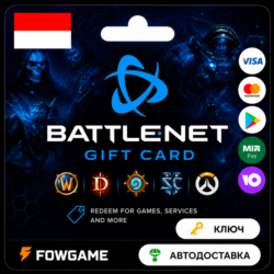 Battle.net Gift Card | Индонезия | 75000IDR - 300000IDR | АВТО ВЫДАЧА