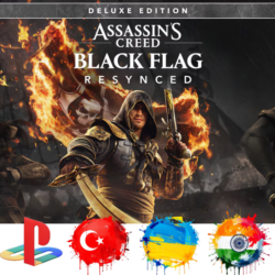 Assassins Creed Black Flag Resynced Deluxe PS5/ТУРЦИЯ/УКРАИНА/ИНДИЯ/PS