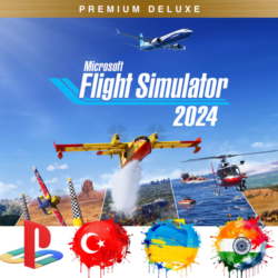 Microsoft Flight Simulator 2024 Premium Deluxe PS5/ТУРЦИЯ/УКРАИНА/ИНДИЯ/PS