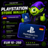 24/7   Карта PlayStation (PSN) ГЕРМАНИЯ | DE 10-250 EUR | АВТО ВЫДАЧА