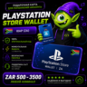 Карта PlayStation (PSN) Южная Африка | ZA 500 ZAR - 3500 ZAR | АВТО ВЫДАЧА 24/7