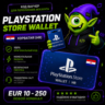 Карта PlayStation (PSN) ХОРВАТИЯ | HR 10 EUR-250 EUR | АВТО ВЫДАЧА 24/7