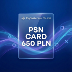 Карта пополнения Playstation (PSN) 650 Злотых Польша