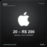 Apple Gift Card App Store iTunes Бразилия BRL от 20 до 500 реалов Автовыдача 24/7