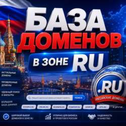 База  доменов в зоне RU  ( Август )