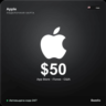 Apple Gift Card США $50 Автовыдача кода 24/7