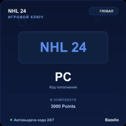 NHL 24 3000 Points код пополнения внутриигровой валюты · Global · Автовыдача 24/7