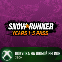 SnowRunner - Years 1 to 5 Pass XBOX На Любой Регион