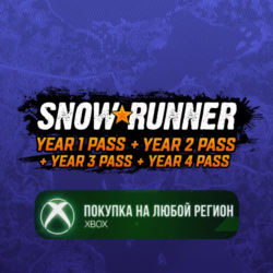 SnowRunner - Year 1 Pass   Year 2 Pass   Year 3 Pass   Year 4 Pa XBOX На Любой Регион