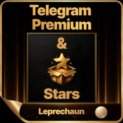 Звёзды Телеграм, Подписка 3,6,12 мес по @username БЕЗ ВХОДА