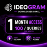 Ideogram – Доступ на 1 месяц – 100 / запросов – Панель загрузки – Мгновенная доставка