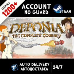 Deponia: The Complete Journey   1200 ИГР STEAM АККАУНТ