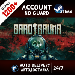 Barotrauma   1200 ИГР STEAM АККАУНТ