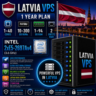 Латвия VPS - 1 Год | Intel 2xE5-2697Av4 | Быстрый NVMe | Порт 2 Гбит/с