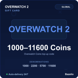 Overwatch 2 Overwatch Coins Xbox код пополнения Автовыдача 24/7