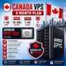 Канада VPS - 6 Месяцев | AMD EPYC 7662 | Быстрый NVMe | Порт 2 Гбит/с