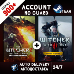 The Witcher 2: Assassins of Kings Enhanced Edition   900 ИГР STEAM АККАУНТ