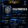 StealthWriter AI | Starter, Plus & Pro Plans | Мгновенная Активация | 1/12 Месяц