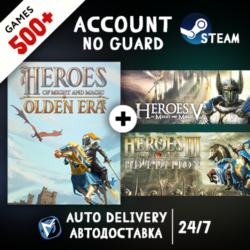 Heroes of Might & and Magic V   500 ИГР STEAM АККАУНТ