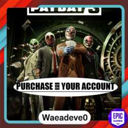 PAYDAY 3 - Epic games - Purchase on your account
